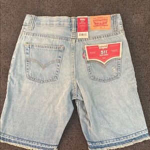 Levi's Men's Blue Denim Shorts